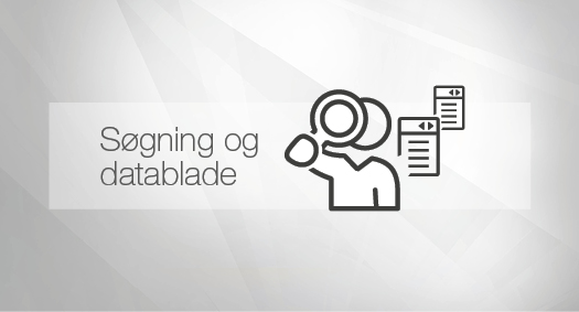 Søgning og datablade Søgning